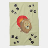Linge De Cuisine Lion (Vertical)