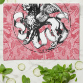 Linge De Cuisine Lion ailé Saint-Marc du XVe siècle (Plié)