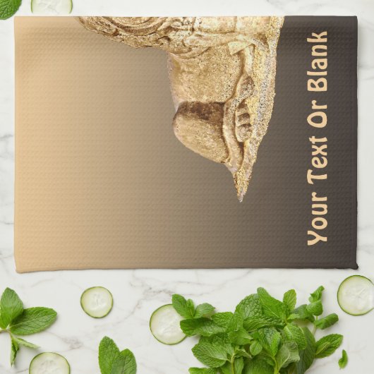 Linge De Cuisine Lion de pierre (Plié)