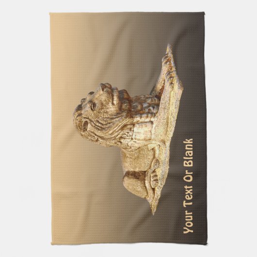 Linge De Cuisine Lion de pierre (Vertical)