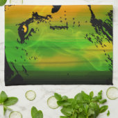 Linge De Cuisine Lion de Rasta (Plié)