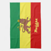 Linge De Cuisine Lion de reggae de Rasta de Judah (Vertical)