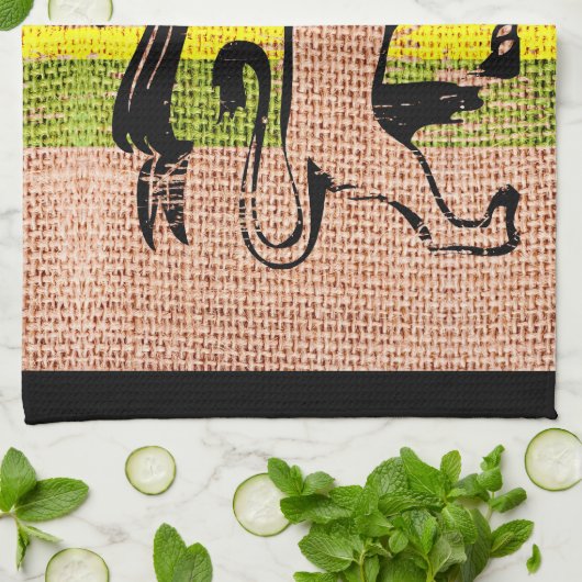 Linge De Cuisine Lion de roi (Plié)