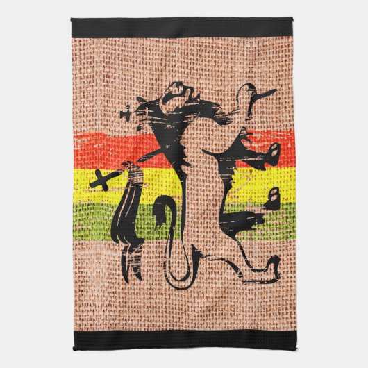 Linge De Cuisine Lion de roi (Vertical)