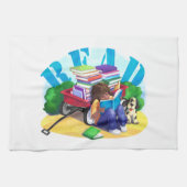 Linge De Cuisine LIRE Livre Wagon Art (Horizontal)
