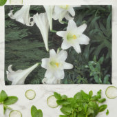 Linge De Cuisine Lis de Pâques (Lilium regale) (Plié)