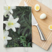 Linge De Cuisine Lis de Pâques (Lilium regale) (Quart Plié)