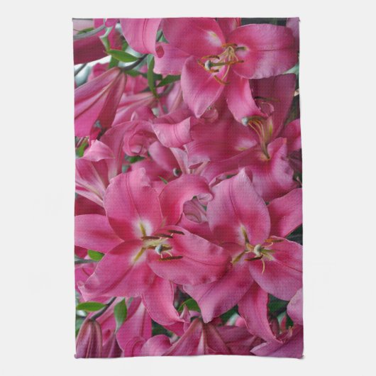 Linge De Cuisine Lis roses d'astronome (Vertical)