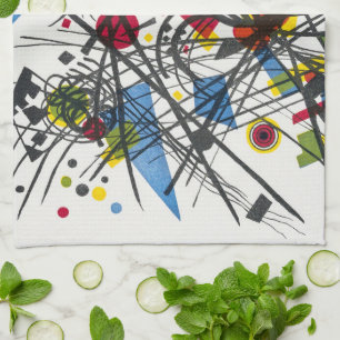 Linge De Cuisine Lithographie pour Vierte Bauhausmappe par Kandinsk