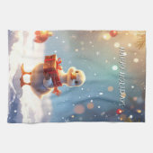 Linge De Cuisine Little Duck Holiday Kitchen Towel (Horizontal)