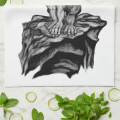 Linge De Cuisine Little Golem Gargoyle (Plié)