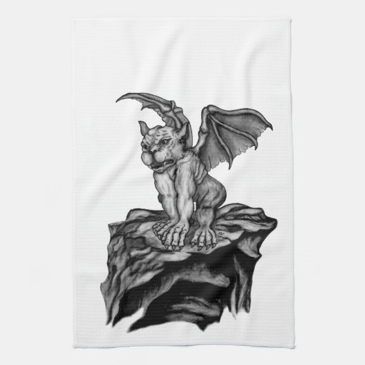 Linge De Cuisine Little Golem Gargoyle (Vertical)