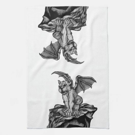 Linge De Cuisine Little Golem Gargoyle (Vertical)