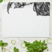 Linge De Cuisine Little Golem Gargoyle (Plié)