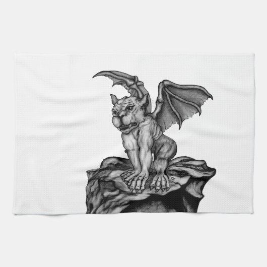 Linge De Cuisine Little Golem Gargoyle (Horizontal)