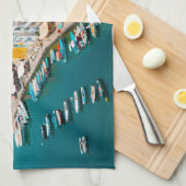 Linge De Cuisine Littoral | Naples Italie (Quart Plié)