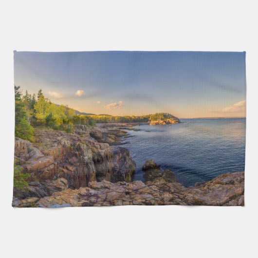 Linge De Cuisine Littoral | Parc national Acadia, Schooner Head (Horizontal)