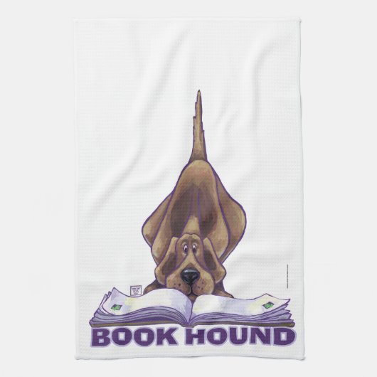 Linge De Cuisine Livre de défilé animal Hound (Vertical)
