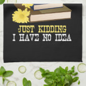 Linge De Cuisine Livre Lover - Une journée sans lecture (Plié)