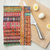 Linge De Cuisine Livres de bibliothèque (Quart Plié)