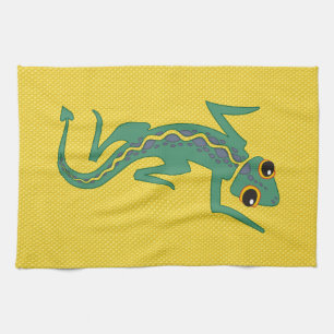 Linge De Cuisine Lizard vert Buggi Clipart Artistique-27847