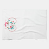 Linge De Cuisine Llama d'amour (Horizontal)