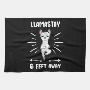 Linge De Cuisine Llama Gift Amusant séjour de Llama à 2 mètres