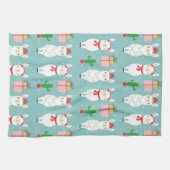 Linge De Cuisine Llamas de Noël d'hiver | Vacances (Horizontal)