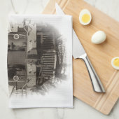 Linge De Cuisine Locomotive à vapeur (Quart Plié)