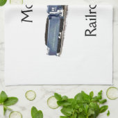 Linge De Cuisine Locomotive à vapeur modèle (Plié)