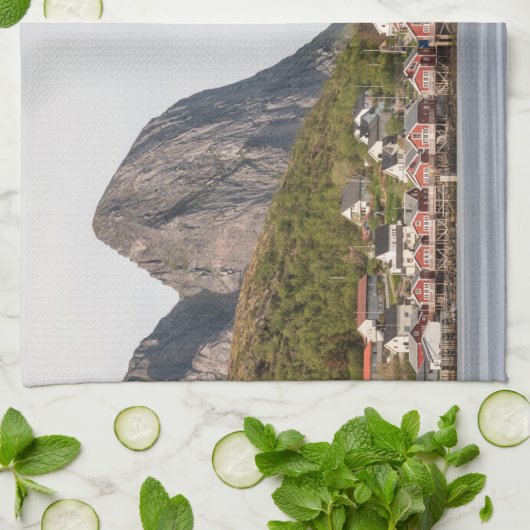 Linge De Cuisine Lofoten Norvège (Plié)