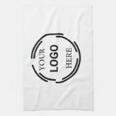 Linge De Cuisine Logo Business Moderne Conception Minimale (Vertical)