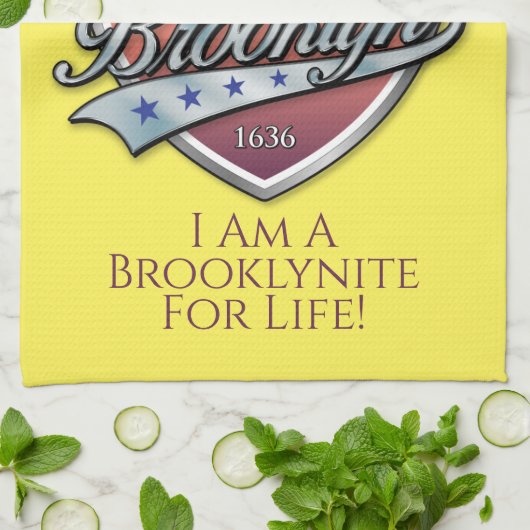 Linge De Cuisine Logo de Brooklyn (Plié)