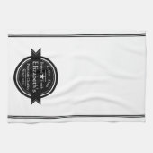 Linge De Cuisine logo de café personnalisé (Horizontal)