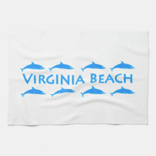 Linge De Cuisine Logo de dauphins de Virginia Beach