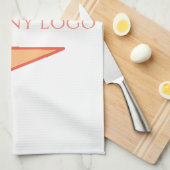 Linge De Cuisine Logo d'entreprise personnalisé (Quart Plié)