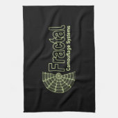 Linge De Cuisine Logo des systèmes de camouflage fractal (Vertical)