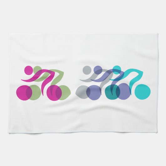 Linge De Cuisine Logo du cool Bikers (Horizontal)