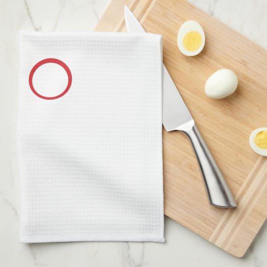 Linge De Cuisine Logo du cool de triathlon (Quart Plié)