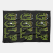 Linge De Cuisine Logo Image Golf Vert, (Horizontal)