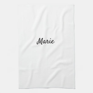 Linge De Cuisine logo monogramme minimaliste simple personnalisé bo
