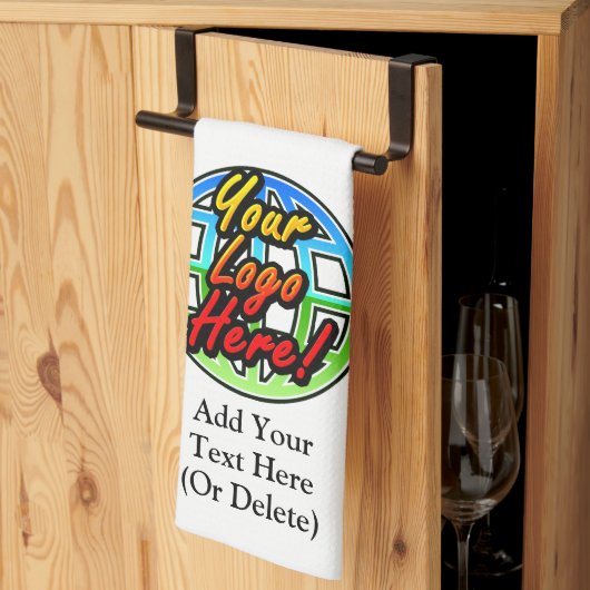 Linge De Cuisine Logo personnalisé Cadeau d'entreprise (Pliage en tiers)