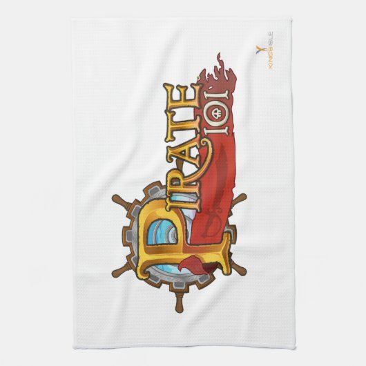 Linge De Cuisine Logo Pirate101 (Vertical)