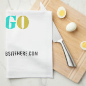 Linge De Cuisine Logo Promotionnel Personnalisé  (Quart Plié)