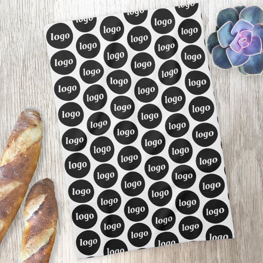 Linge De Cuisine Logo simple Motif Business Promotionnels