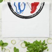 Linge De Cuisine Logo Triathlon Freak (Plié)