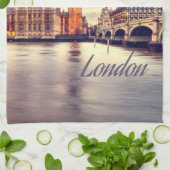 Linge De Cuisine Londres Angleterre Big Ben (Plié)