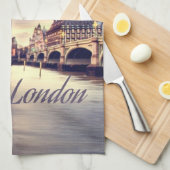 Linge De Cuisine Londres Angleterre Big Ben (Quart Plié)