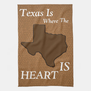 Linge De Cuisine Look Cuir Brown Texas