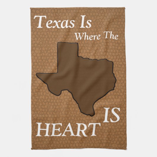 Linge De Cuisine Look Cuir Brown Texas (Vertical)